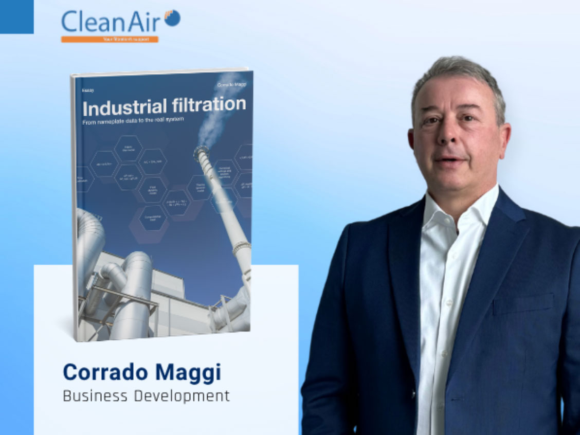 Le livre Industrial Filtration de Corrado Maggi, Business Development chez CleanAir