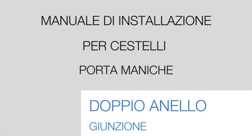 Installazione giunzioni Doppio Anello
