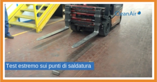 Test estremo sui punti di saldatura dei nostri cestelli ovali
