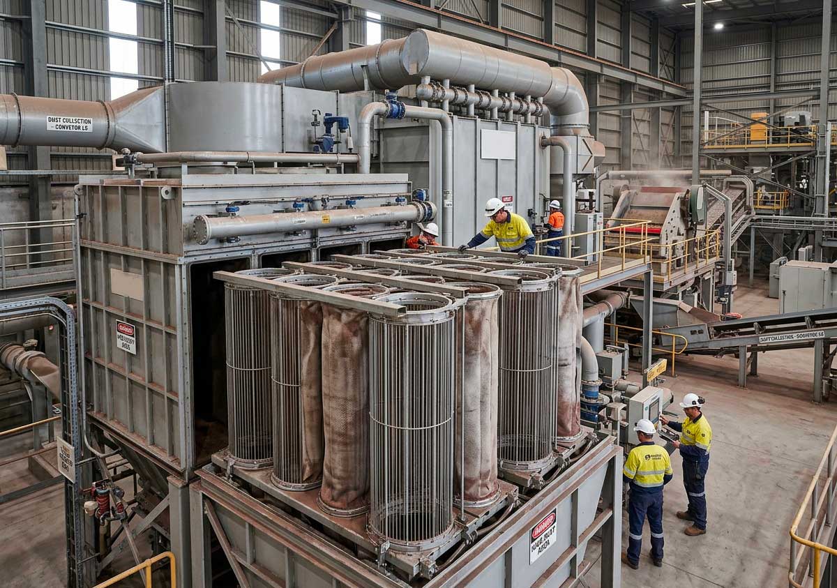 Industria mineraria: polveri abrasive e condizioni estreme per i sistemi filtranti