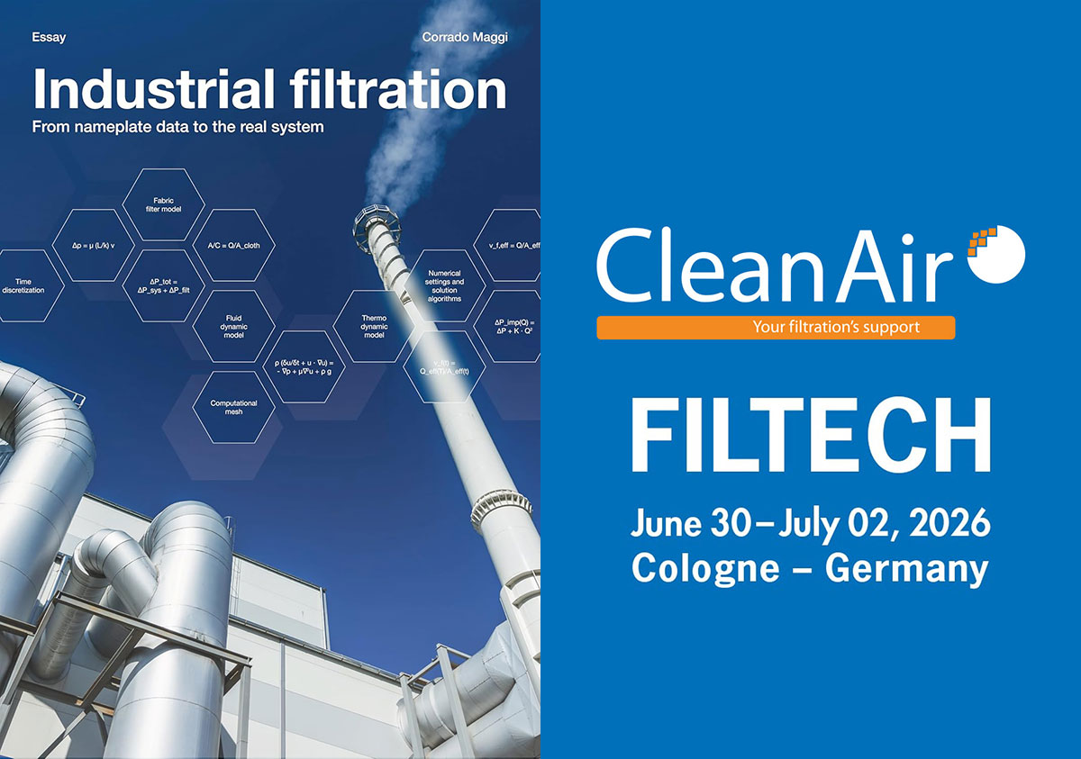 Corrado Maggi's new book on industrial filtration