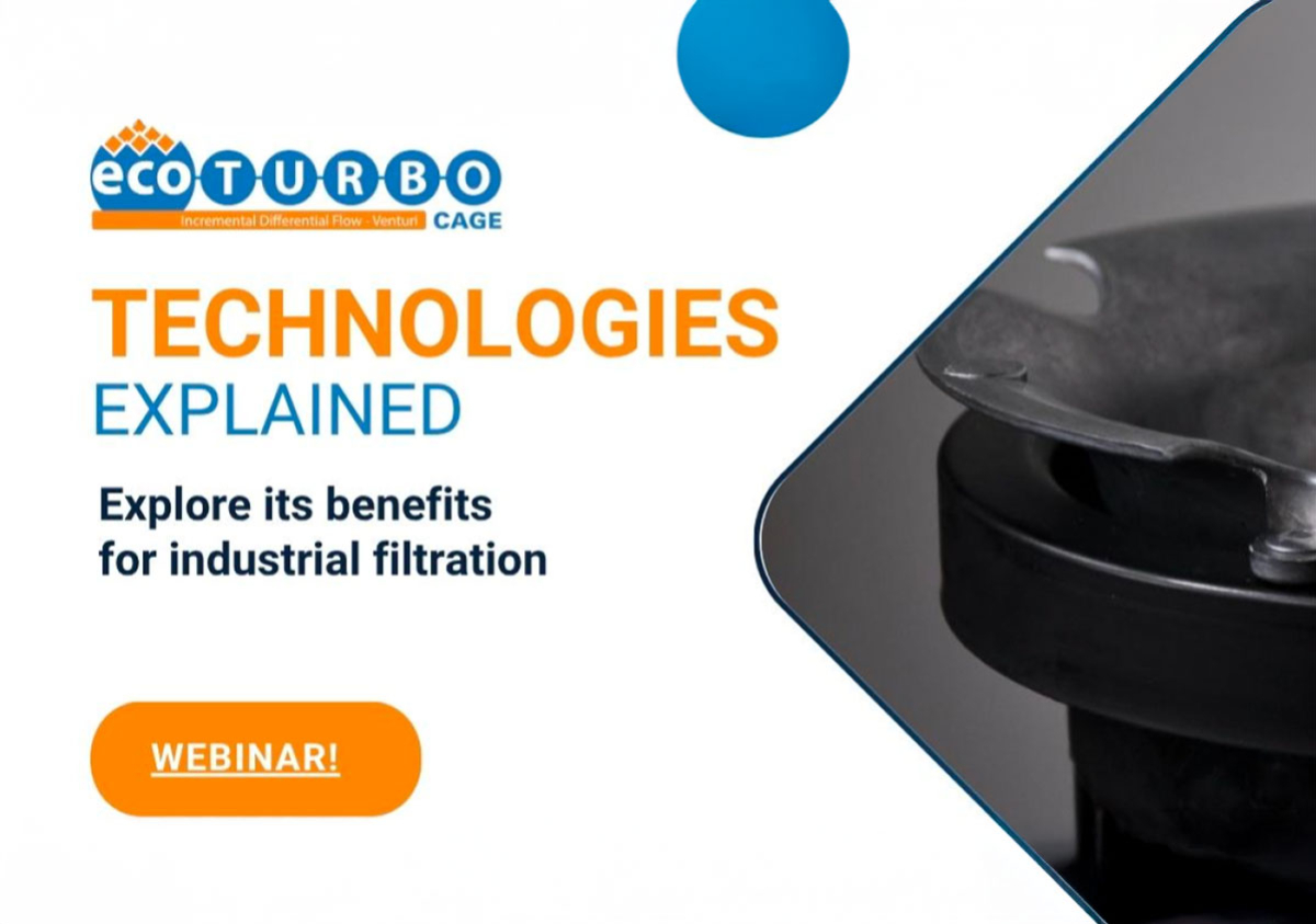 EcoTurbo Venturi: A Webinar to Rethink Industrial Filtration Efficiency